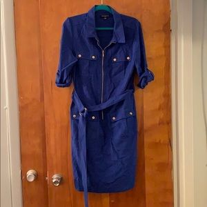 Blue dress
